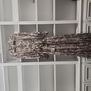 Maxi long sleeve dress